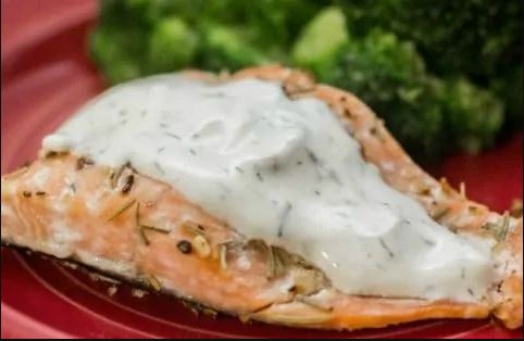 Keto Rosemary Dill Salmon