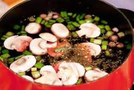 Coq au Vin Broth Fondue Recipe