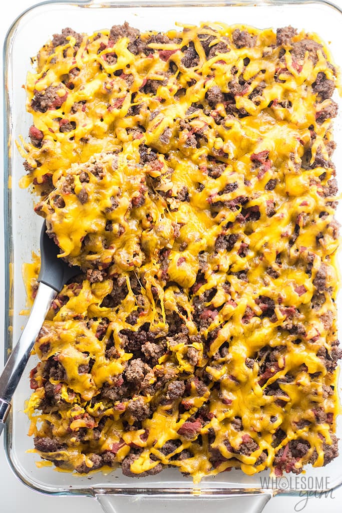 Low Carb Keto Breakfast Casserole (Easy!) - Wholesome Yum